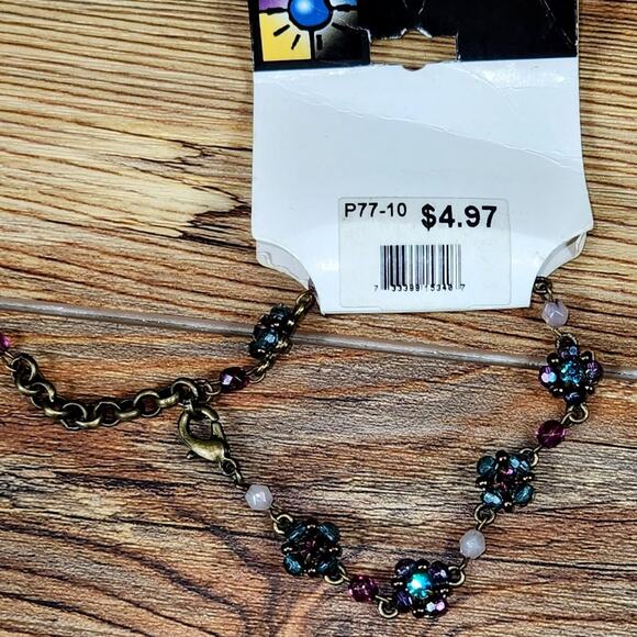 DEADSTOCK Y2K NO BOUNDARIES BRACELET WHIMSYGOTH COTTAGECORE FAIRYCORE - Picture 2 of 3